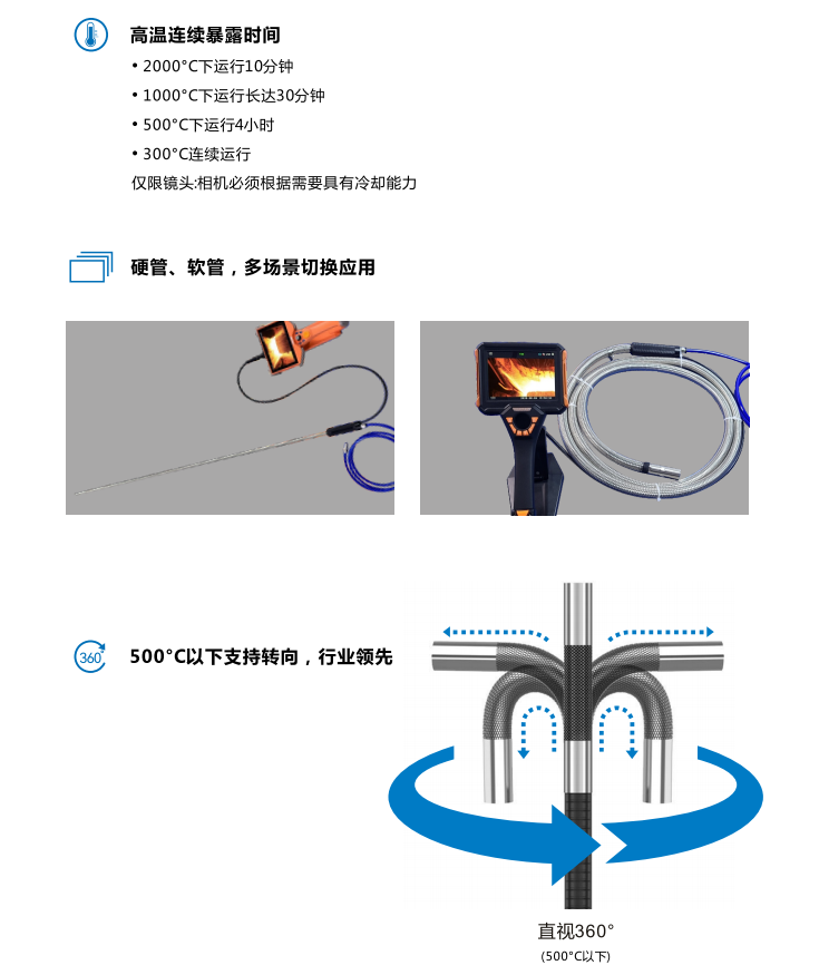 耐高溫工業(yè)內窺鏡